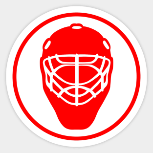 HOCKEY GOALIE MASK Sticker